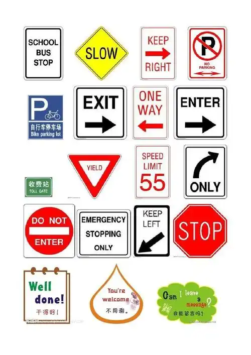 英语常用语 英文标识 公共场所 生活英语 英语错误 英语标志 旅行常用