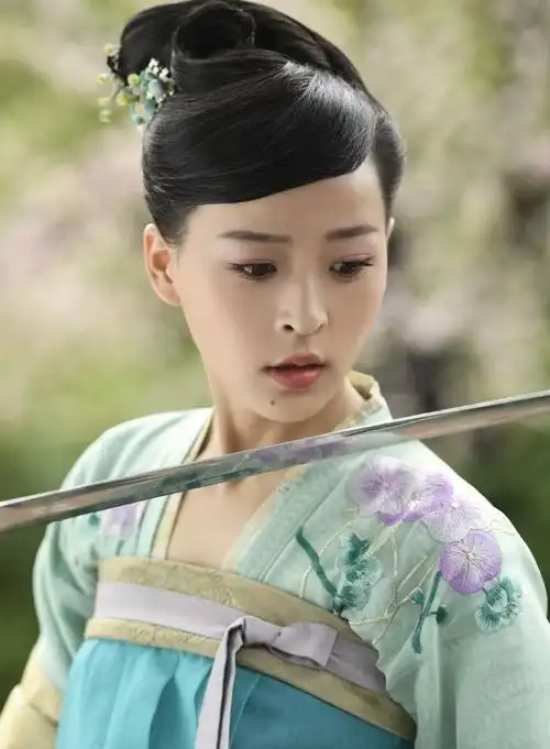 美图 古装落泪 受伤 伤情女