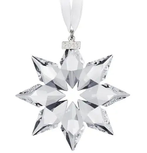 再降swarovski施华洛世奇2013年度水晶雪花挂饰