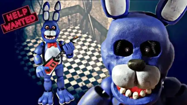 手办用软泥捏造一个玩具熊的五夜后宫邦尼喜欢吗