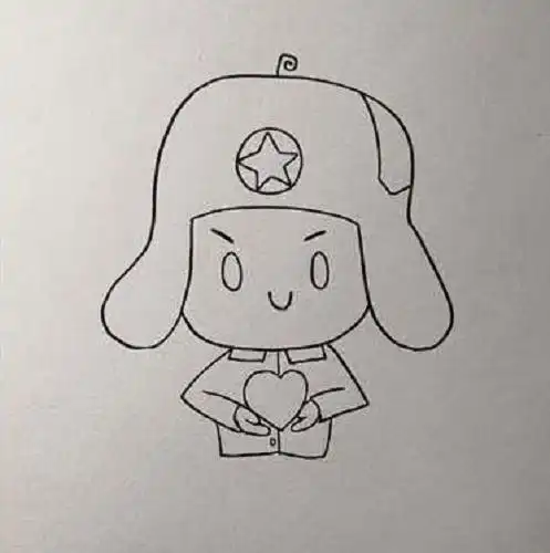 雷锋简笔画卡通图片,图片,简笔画-学笔画