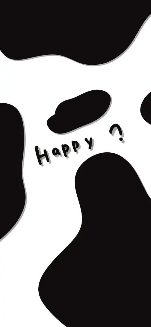 黑白色调简约壁纸