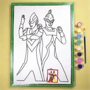 儿童涂颜色画板价格