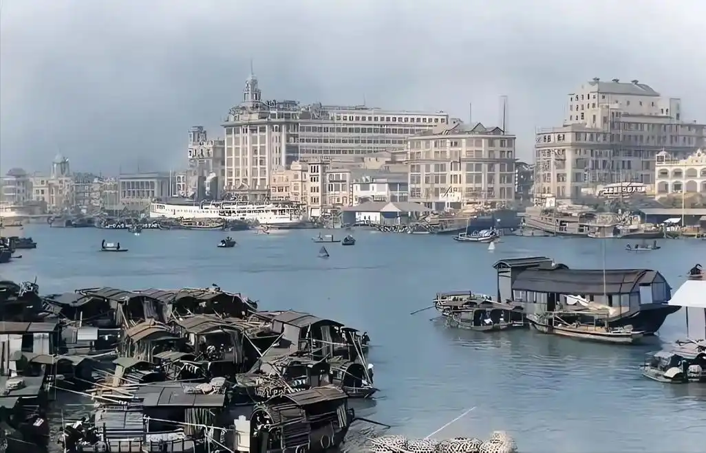 老照片.1920年,日本间谍镜头下的广州,100多年前的羊城 - 抖音