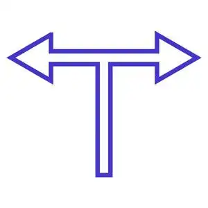 左的曲线箭头图片