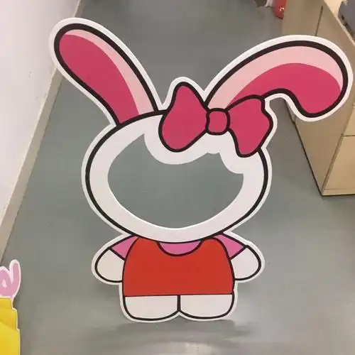 镂空露头卡通拍照kt板儿童拍照kt板kt板可做造型汇美喷绘