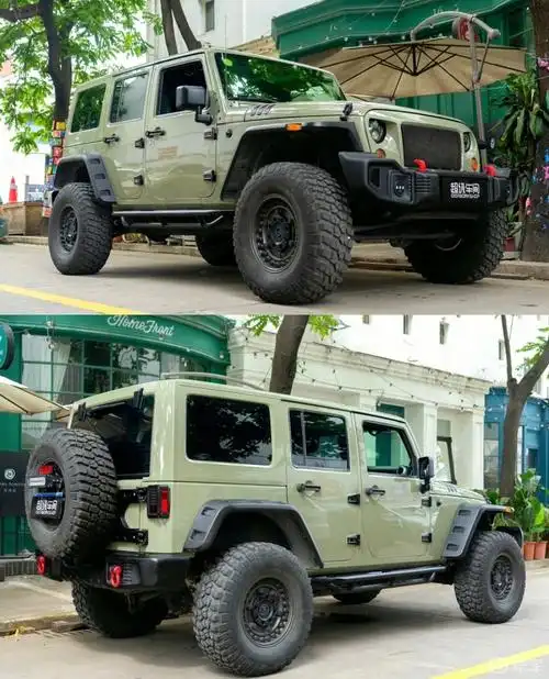 牧马人改色 当硬汉牧马人披上绿盔甲