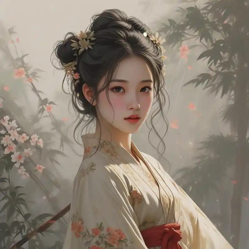 99不染世俗的古韵头像94 探索古风之美,这些头像宛如画中人,带着