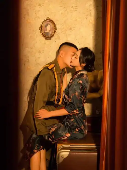 军阀太太复古旗袍写真长春别墅摄影工作室