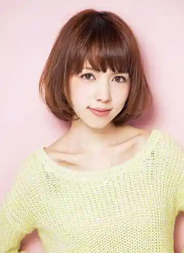 个性女生内扣波波头图片,波波头图片,发型图片