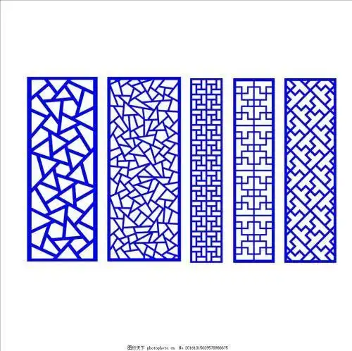 剪纸镂空花格