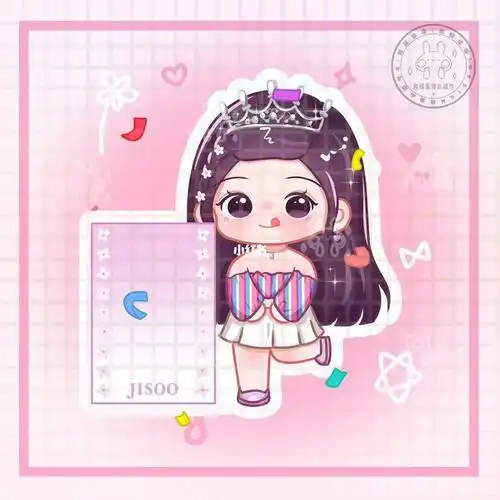 饭圈设计blackpink金智秀jisooq版立牌