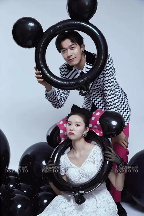 个性创意系列婚纱照