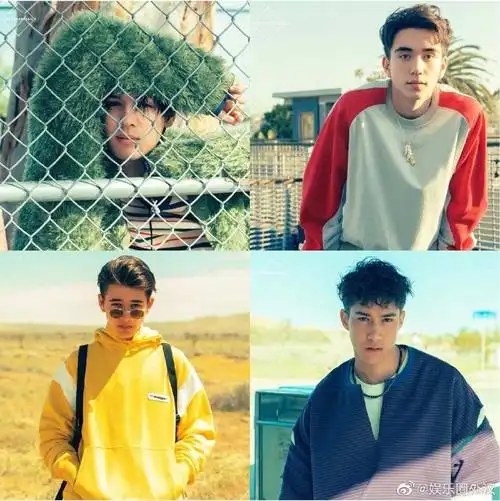 早期刚刚入团intersection时的庆怜大概就是这个样子,站在米卡,和马