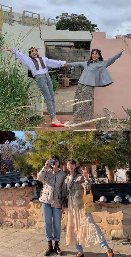 春游踏青闺蜜旅行拍照姿势get#晚上6到10点成为旅游黄金时间