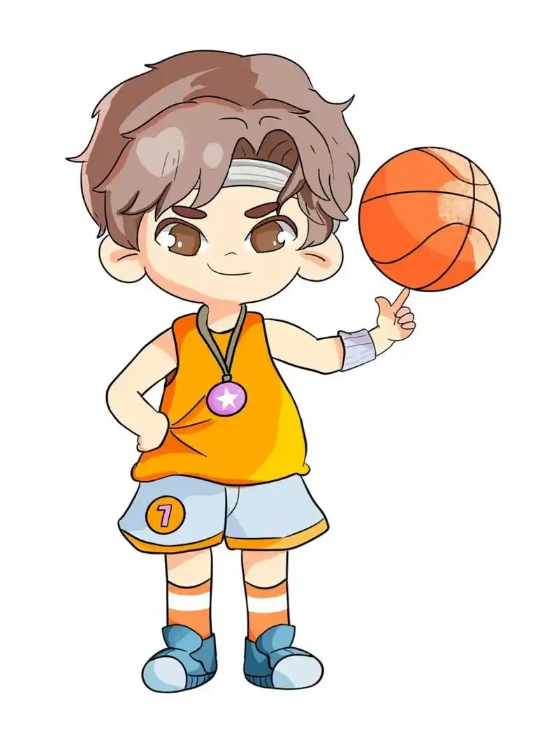 90【卡通版】篮球运动人物|免抠素材 9097 这个夏天,和小伙伴们