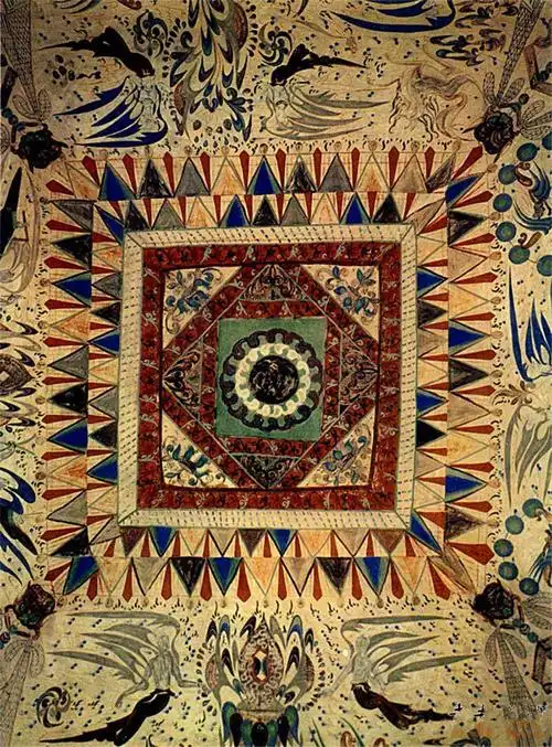 敦煌莫高窟石壁彩绘壁画