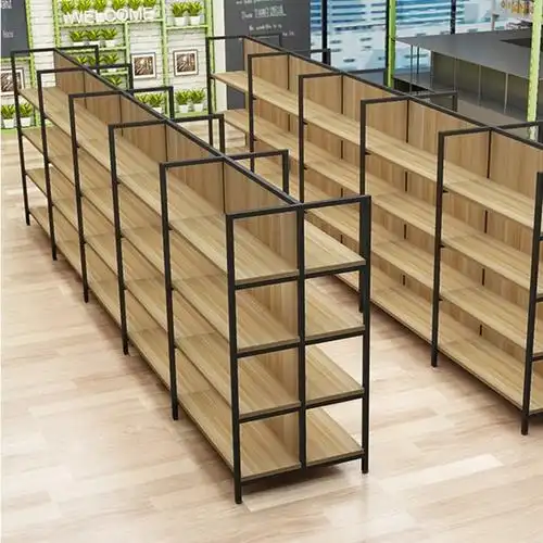 多层双面中岛柜母婴奶粉店货柜化妆品展示柜超市货架现货厂家批发