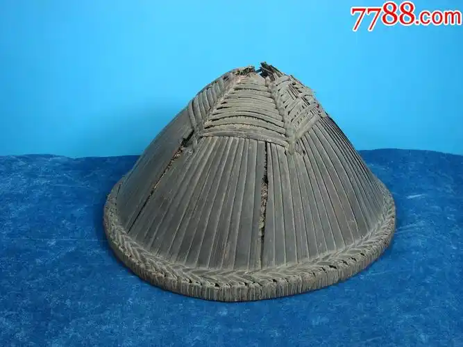清代早期的南方竹编官军帽