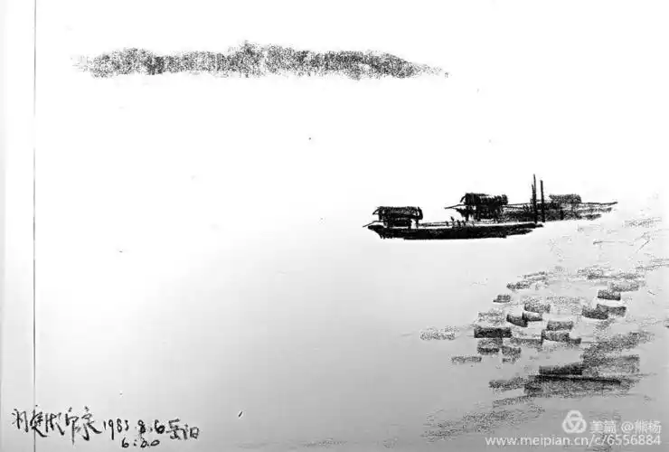 家庭画廊——13号馆 父亲的铅笔素描