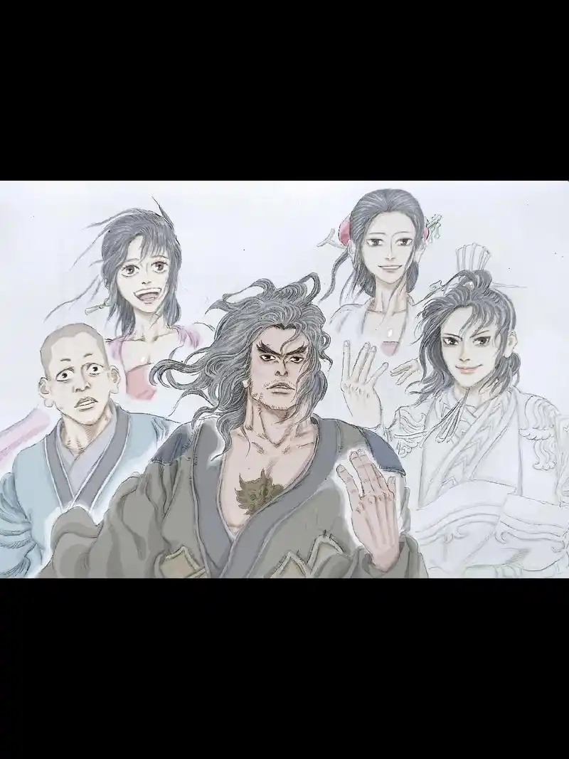 青云鹤送桃花吻,十年如此不复初.#手绘 #江湖 #武侠 #天 - 抖音