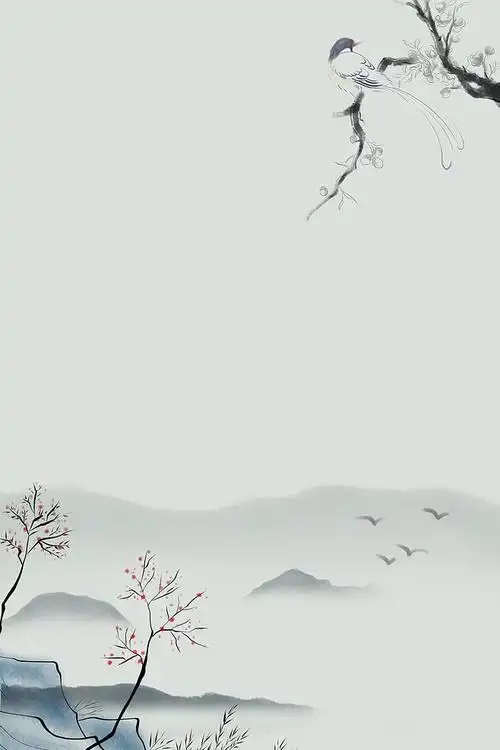 古风中国风背景素材底图