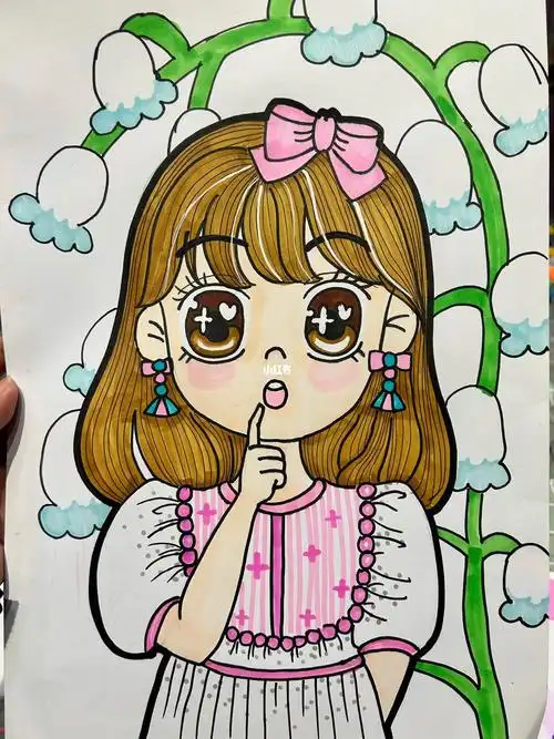 更新两漫画入门临摹图