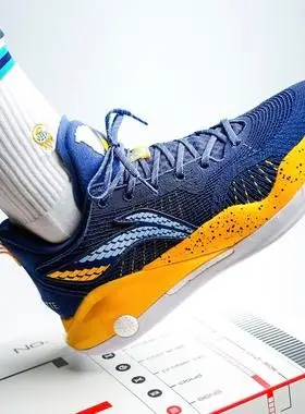 李宁篮球鞋驭帅15运动鞋男耐磨内场外场低帮高帮驭帅十五abar043