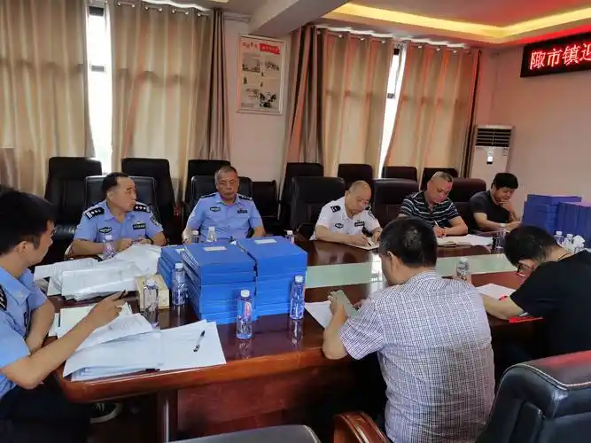 常德市强戒所联点督导桃源县陬市镇禁毒工作