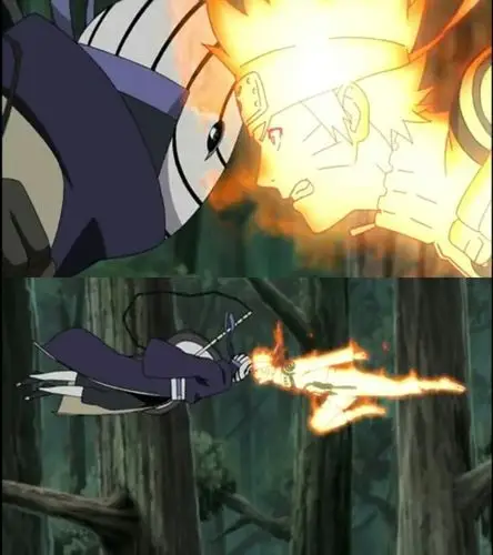 看我的火箭头锤!带土 鸣人〔火影忍者