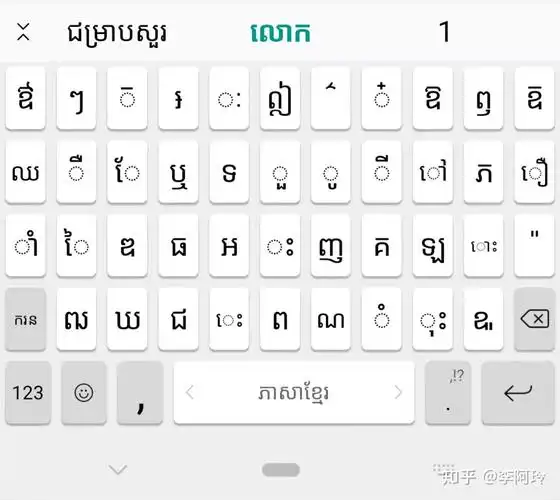 一点高棉语的技术注解