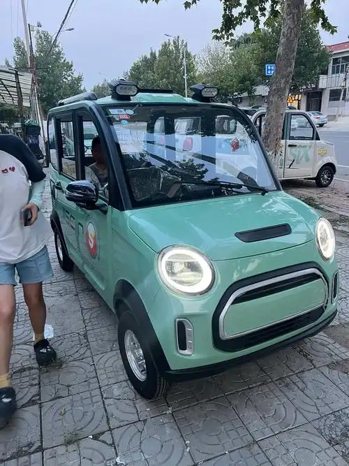 几千块买四轮,感谢潍坊朋友支持#盛昊电动车 #接送孩子上下学 - 抖音