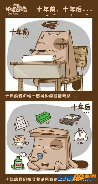 十年前vs十年后