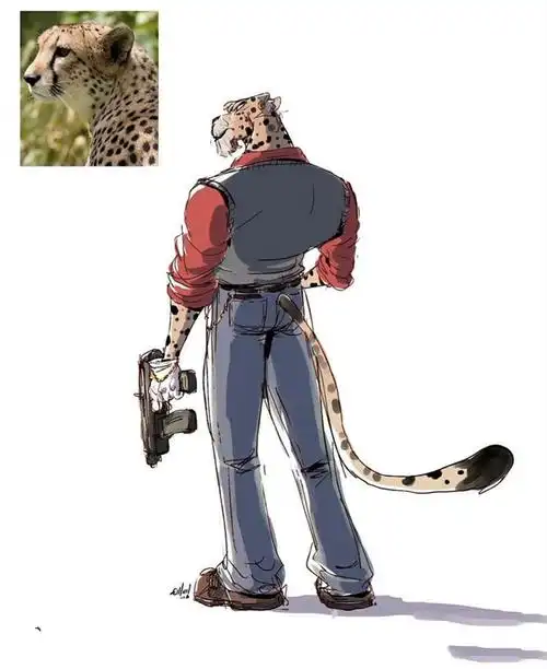 动漫狗狗图片大全可爱(猫科动物也能二次元) - 赤虎壹号