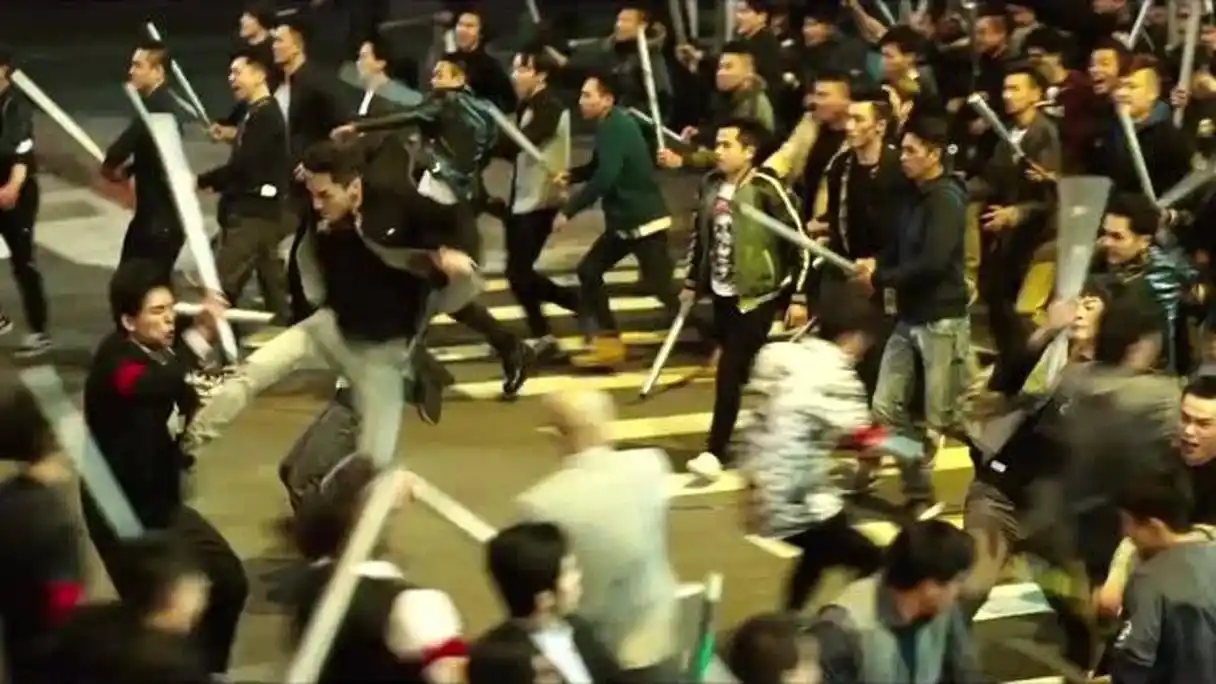 能媲美香港古惑仔的黑社会电影02这架打的02燃爆了