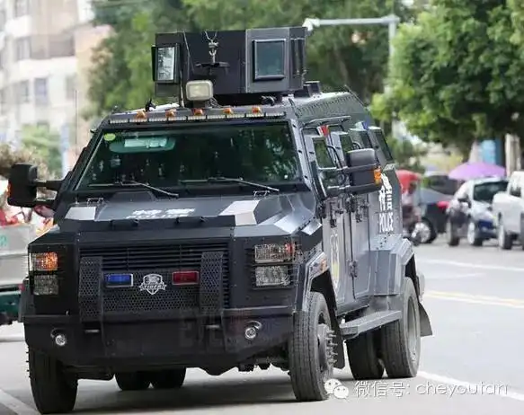 卖160万中国特警反恐车,可抵御ak47连射!