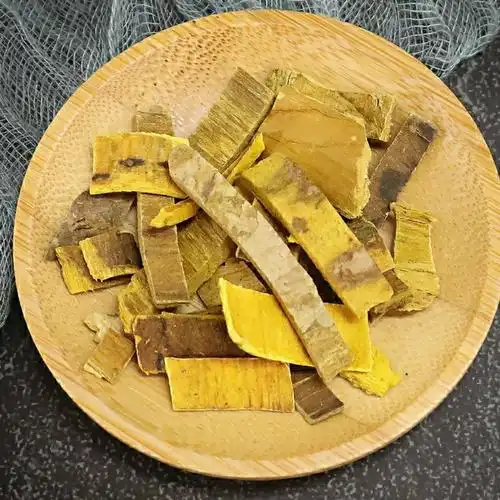 6015啡晨 优选关黄柏中药材关黄柏川黄柏木皮另有苦参黄连黄芩现