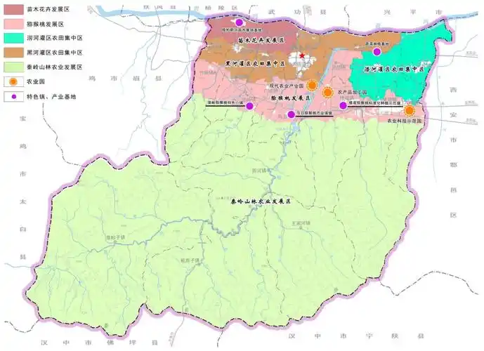 大西安西南门户,鄠邑,周至总体规划出炉_发展_生态_产业
