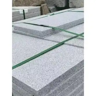 黄锈石荔枝面路沿石麻石地铺砖大理石 芝麻白[具体价格咨询客服]