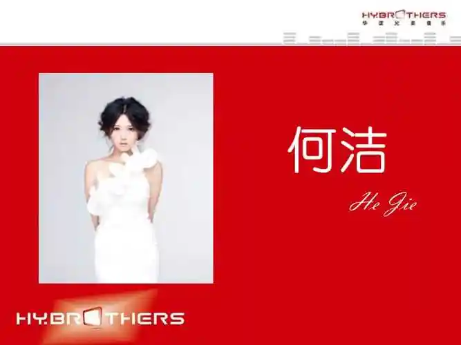 《艺人介绍何洁》ppt课件