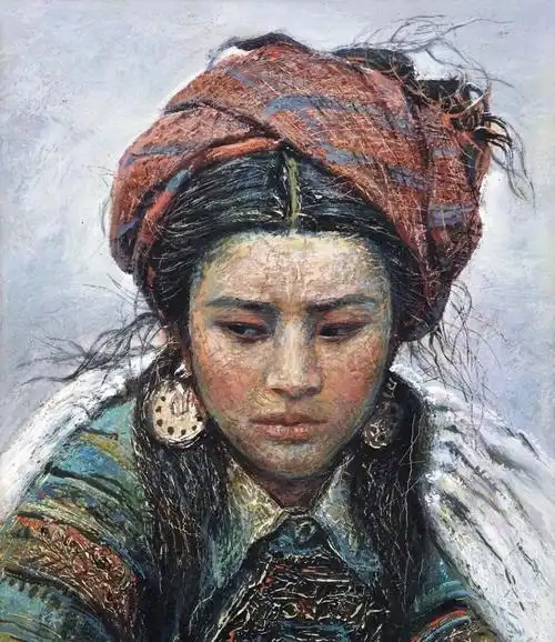 罗中立油画作品赏析 罗中立油画作品赏析思维导图