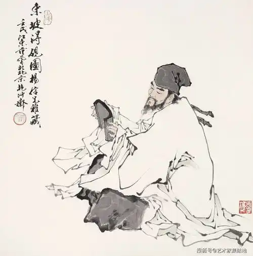 范曾先生的国画艺术:经典百幅作品赏析_绘画_传统