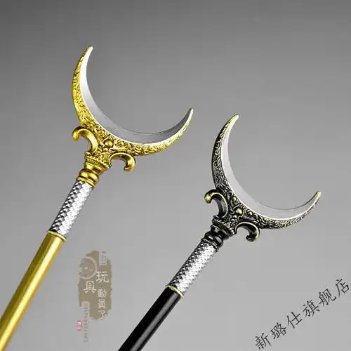 人气高端16微缩九锡禅杖唐僧法杖九环锡杖金箍棒12寸兵人模型九齿钉耙