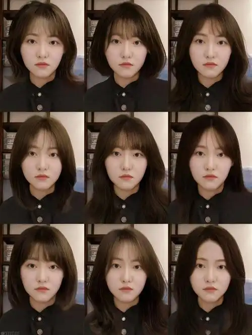 各位刘亦菲帮我选哪个好看测发型九宫格