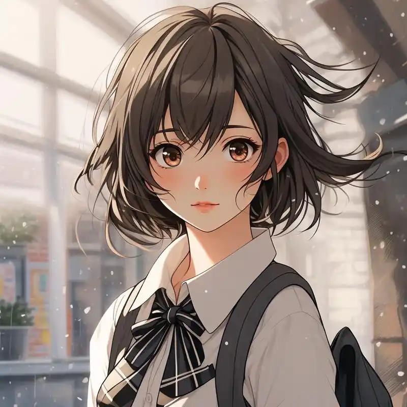 女生动漫头像来啦94清新淡雅谁不爱呢