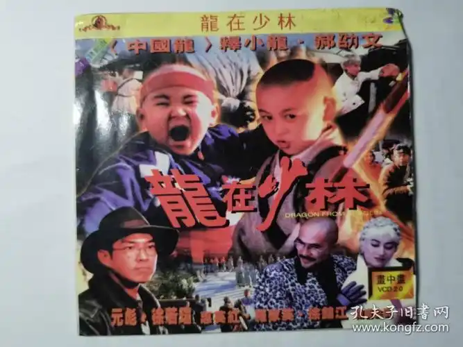 电影《龙在少林》vcd