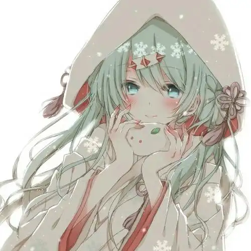 古装初音未来pivix低双马尾萌动漫二次元头像