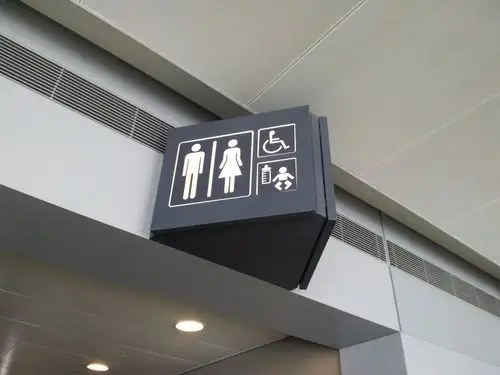 厕所门牌标识牌设计制作工厂