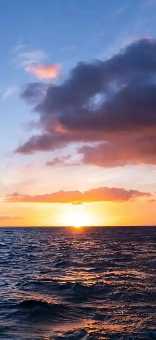 风景壁纸,一个人走路,是和地球的单独约会