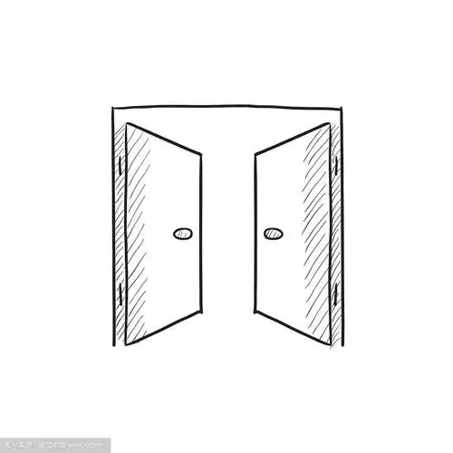 开门示意图图标